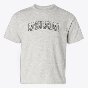 Cape Girardeau Missouri Trendy Block Youth T-shirt
