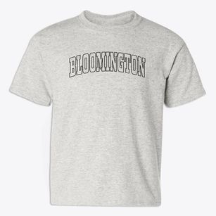 Bloomington Wisconsin Trendy Block Youth T-shirt