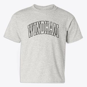Windham Maine Trendy Block Youth T-shirt