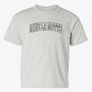 Mine La Motte Missouri Trendy Block Youth T-shirt