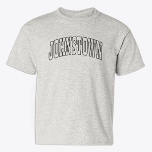 Johnstown Wyoming Trendy Block Youth T-shirt