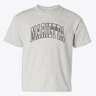 Marietta Minnesota Trendy Block Youth T-shirt