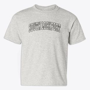 South Lockport New York Trendy Block Youth T-shirt