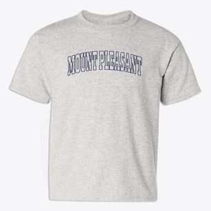Mount Pleasant Pennsylvania Trendy Block Youth T-shirt
