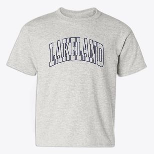 Lakeland Minnesota Trendy Block Youth T-shirt
