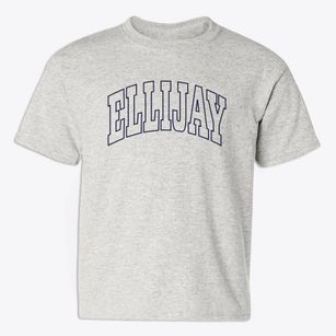 Ellijay Georgia Trendy Block Youth T-shirt