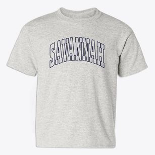 Savannah New York Trendy Block Youth T-shirt
