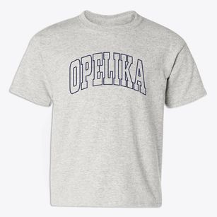 Opelika Alabama Trendy Block Youth T-shirt