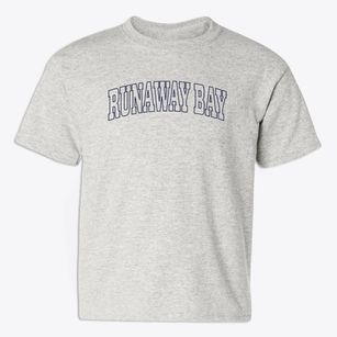 Runaway Bay Texas Trendy Block Youth T-shirt