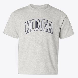 Homer Illinois Trendy Block Youth T-shirt