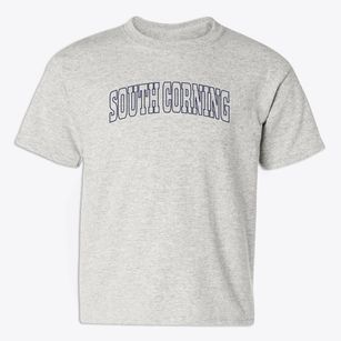 South Corning New York Trendy Block Youth T-shirt