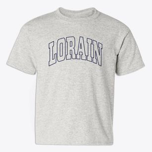 Lorain Pennsylvania Trendy Block Youth T-shirt