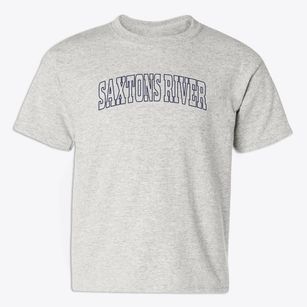 Saxtons River Vermont Trendy Block Youth T-shirt