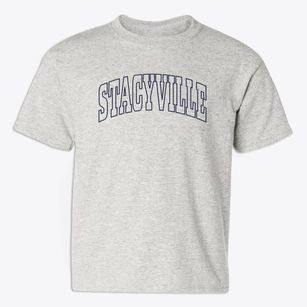 Stacyville Iowa Trendy Block Youth T-shirt