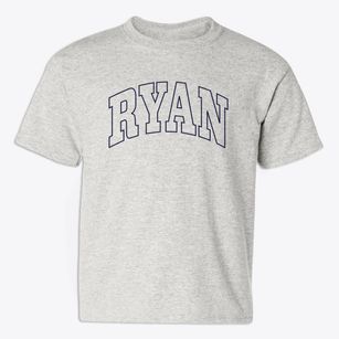 Ryan Iowa Trendy Block Youth T-shirt