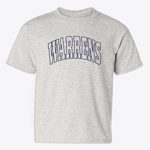 Warrens Wisconsin Trendy Block Youth T-shirt