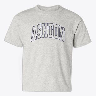 Ashton Nebraska Trendy Block Youth T-shirt
