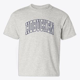Hobucken North Carolina Trendy Block Youth T-shirt