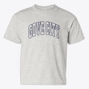 Gove City Kansas Trendy Block Youth T-shirt