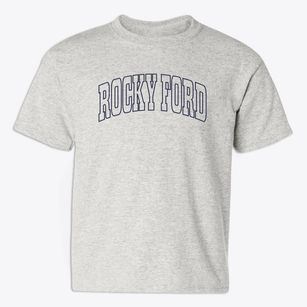 Rocky Ford Oklahoma Trendy Block Youth T-shirt