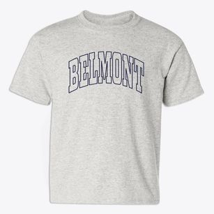 Belmont New Hampshire Trendy Block Youth T-shirt