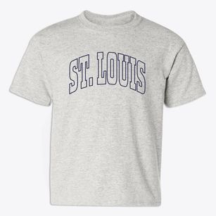 St. Louis Michigan Trendy Block Youth T-shirt