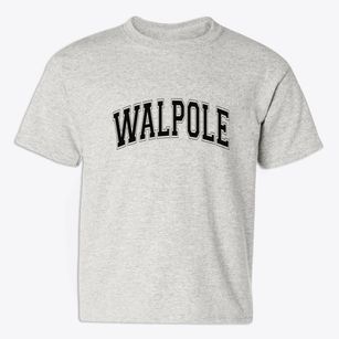 Walpole Massachusetts Varsity Youth T-shirt