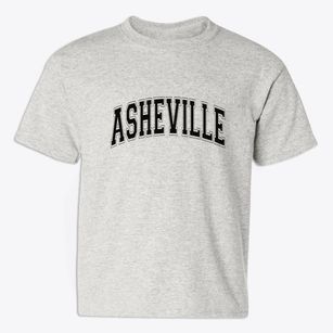 Asheville North Carolina Varsity Youth T-shirt