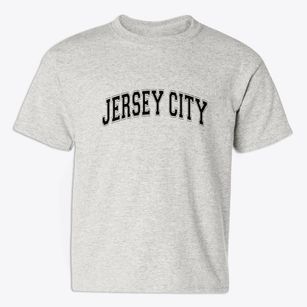 Jersey City New Jersey Varsity Youth T-shirt