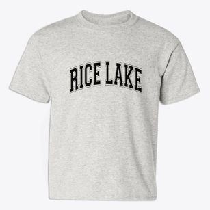 Rice Lake Wisconsin Varsity Youth T-shirt