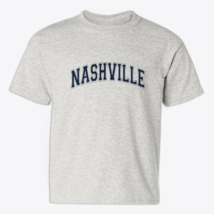 Nashville North Carolina Varsity Youth T-shirt