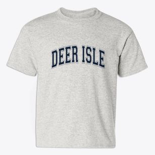 Deer Isle Maine Varsity Youth T-shirt
