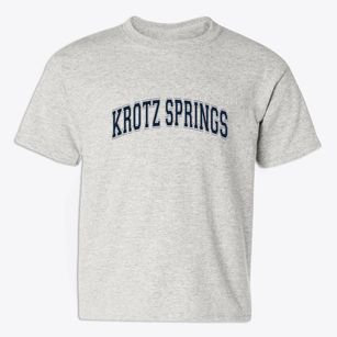 Krotz Springs Louisiana Varsity Youth T-shirt