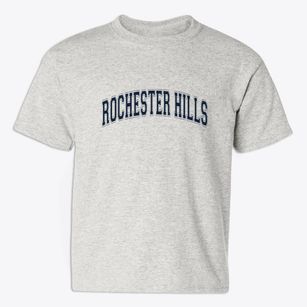 Rochester Hills Michigan Varsity Youth T-shirt