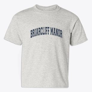 Briarcliff Manor New York Varsity Youth T-shirt