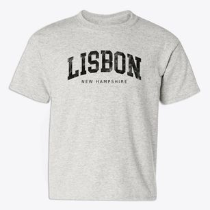 Lisbon New Hampshire Urban Vibe Youth T-shirt