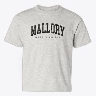 Mallory West Virginia Urban Vibe Youth T-shirt