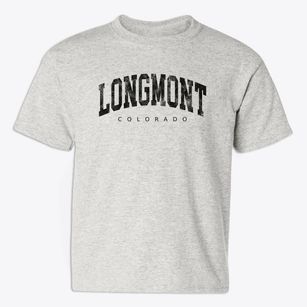 Longmont Colorado Urban Vibe Youth T-shirt