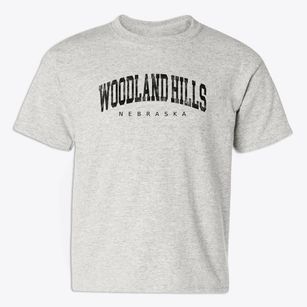Woodland Hills Nebraska Urban Vibe Youth T-shirt