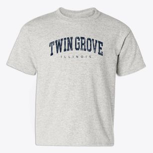 Twin Grove Illinois Urban Vibe Youth T-shirt