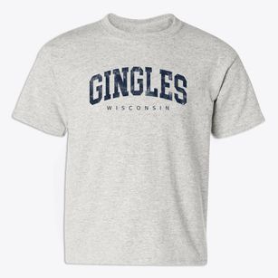 Gingles Wisconsin Urban Vibe Youth T-shirt