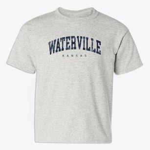 Waterville Kansas Urban Vibe Youth T-shirt