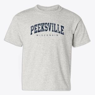 Peeksville Wisconsin Urban Vibe Youth T-shirt