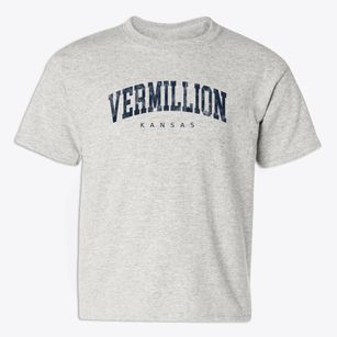 Vermillion Kansas Urban Vibe Youth T-shirt