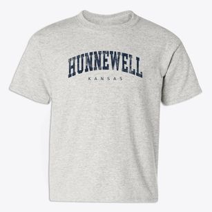 Hunnewell Kansas Urban Vibe Youth T-shirt