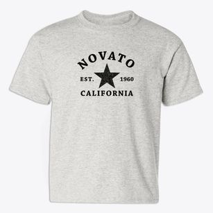 Novato California Star Youth T-shirt