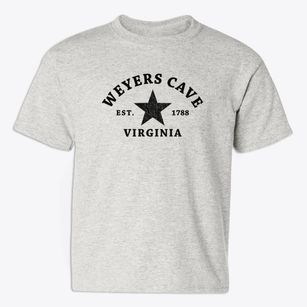 Weyers Cave Virginia Star Youth T-shirt