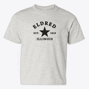 Eldred Illinois Star Youth T-shirt