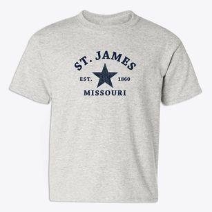 St. James Missouri Star Youth T-shirt