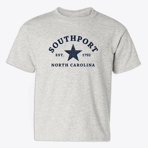 Southport North Carolina Star Youth T-shirt